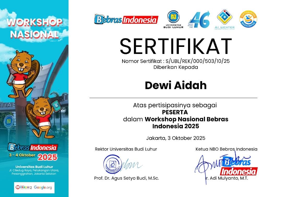 Sertifikat Web Development