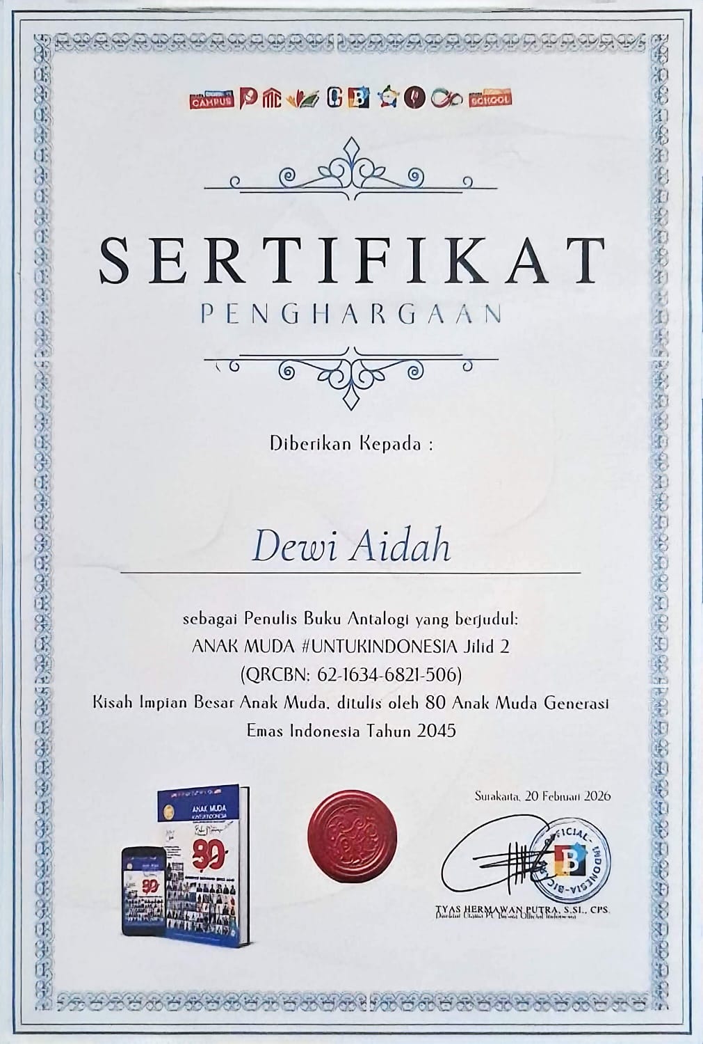 Sertifikat Web Development